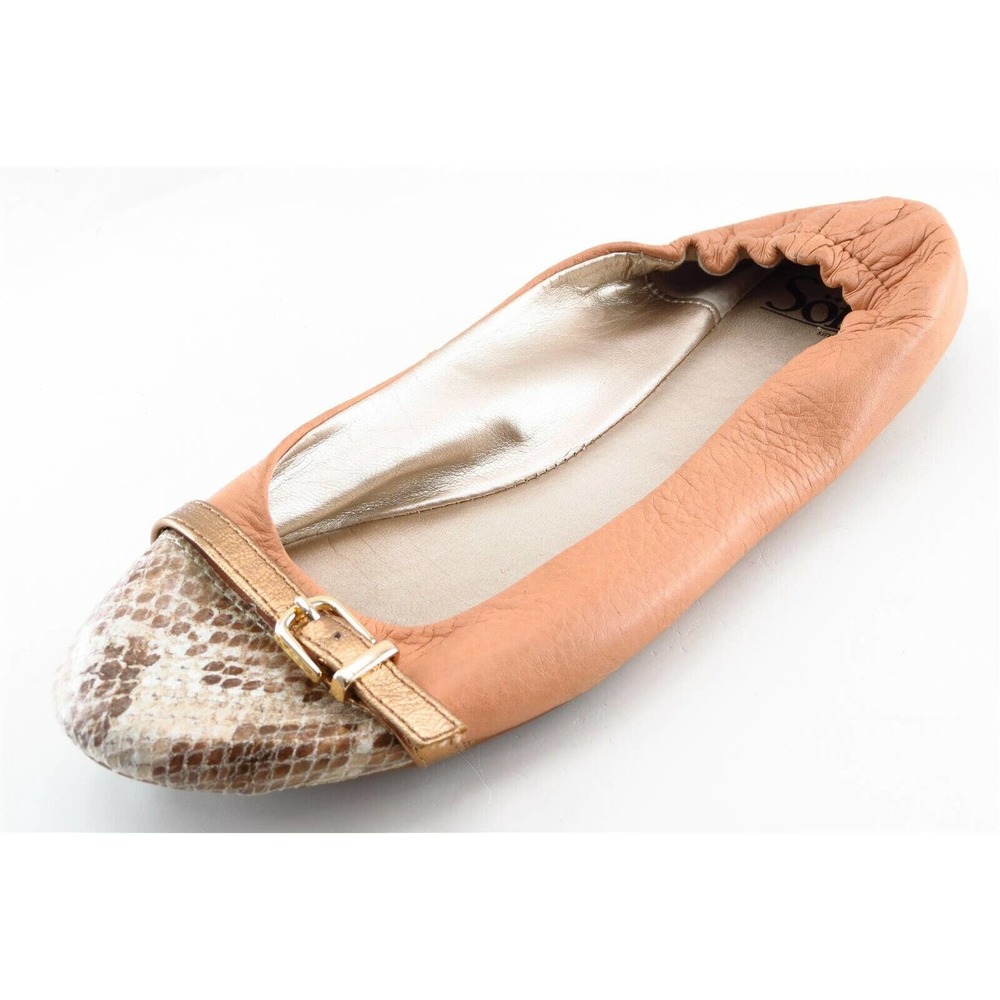 Sofft Ballet shoes Brown Leather‎ Women Shoes Size 6.5 M